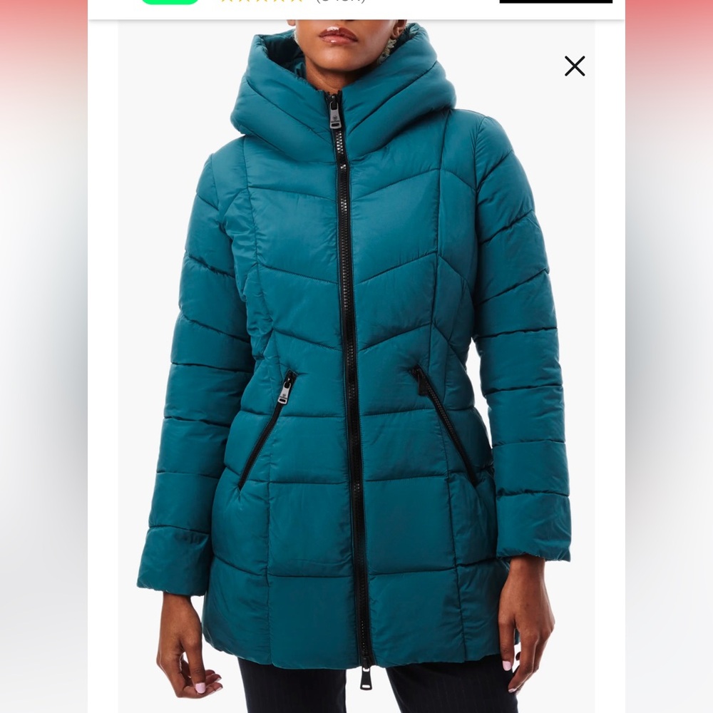 Bernardo, NWT, water resistant puffer jacket